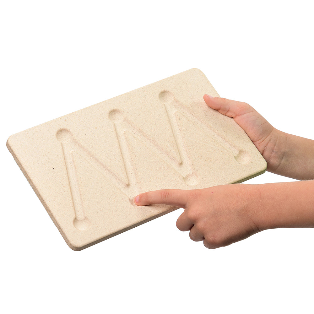 Kid Holding Wooden Breathing Board