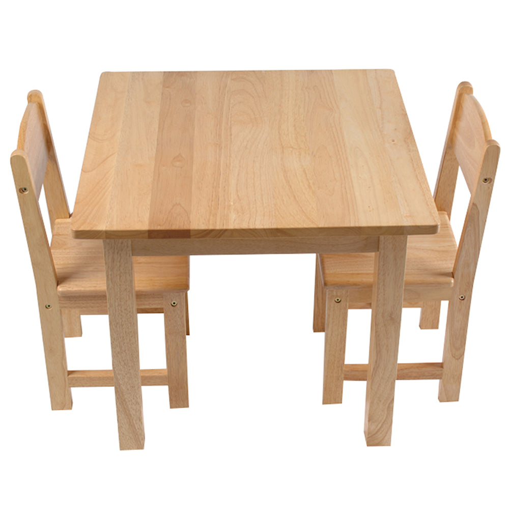 Children's Furniture | Classic Child-Sized Wooden Table and Chairs KRP-34