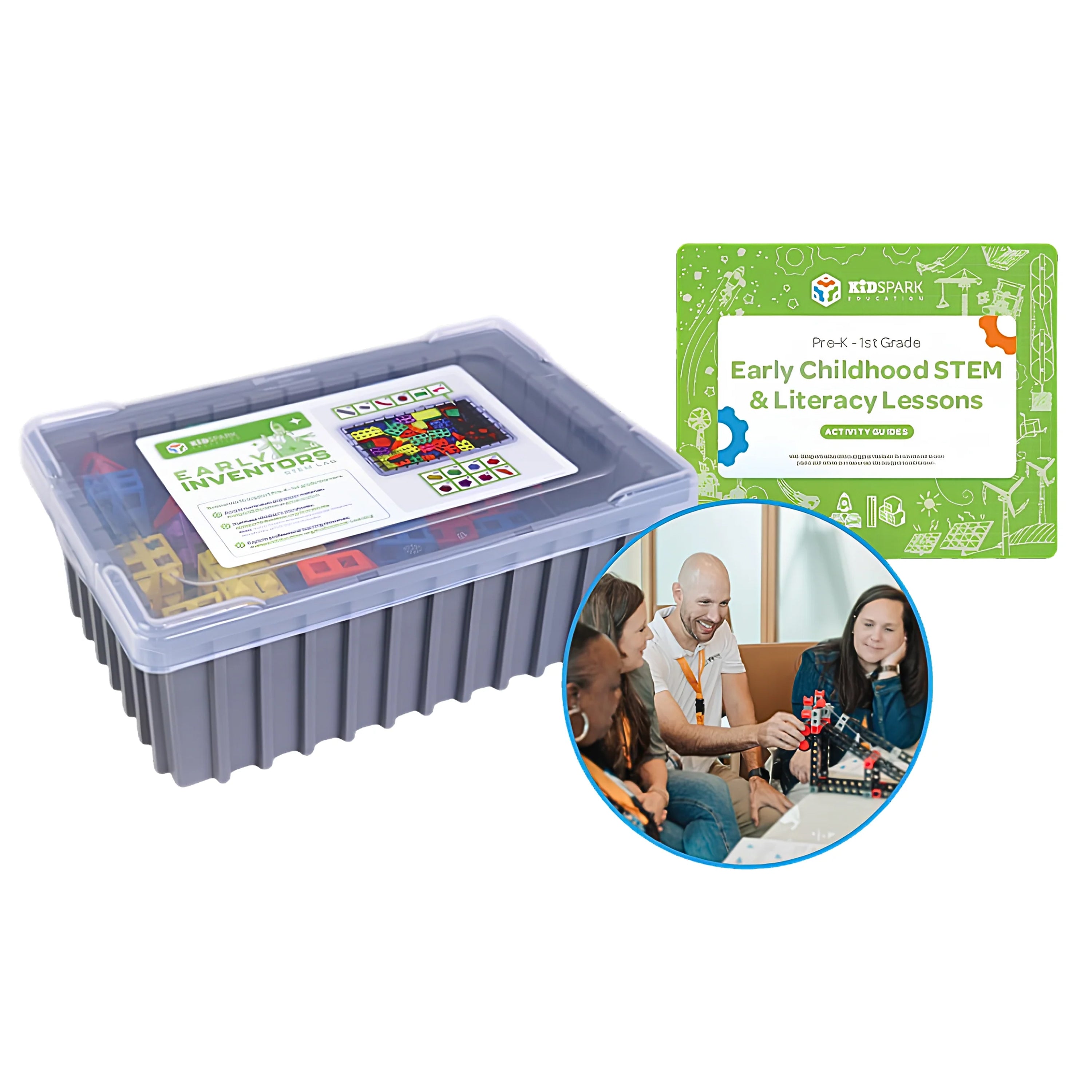 1-2 Student STEM & Literacy Program Package | PreK-1 | Kid Spark Education