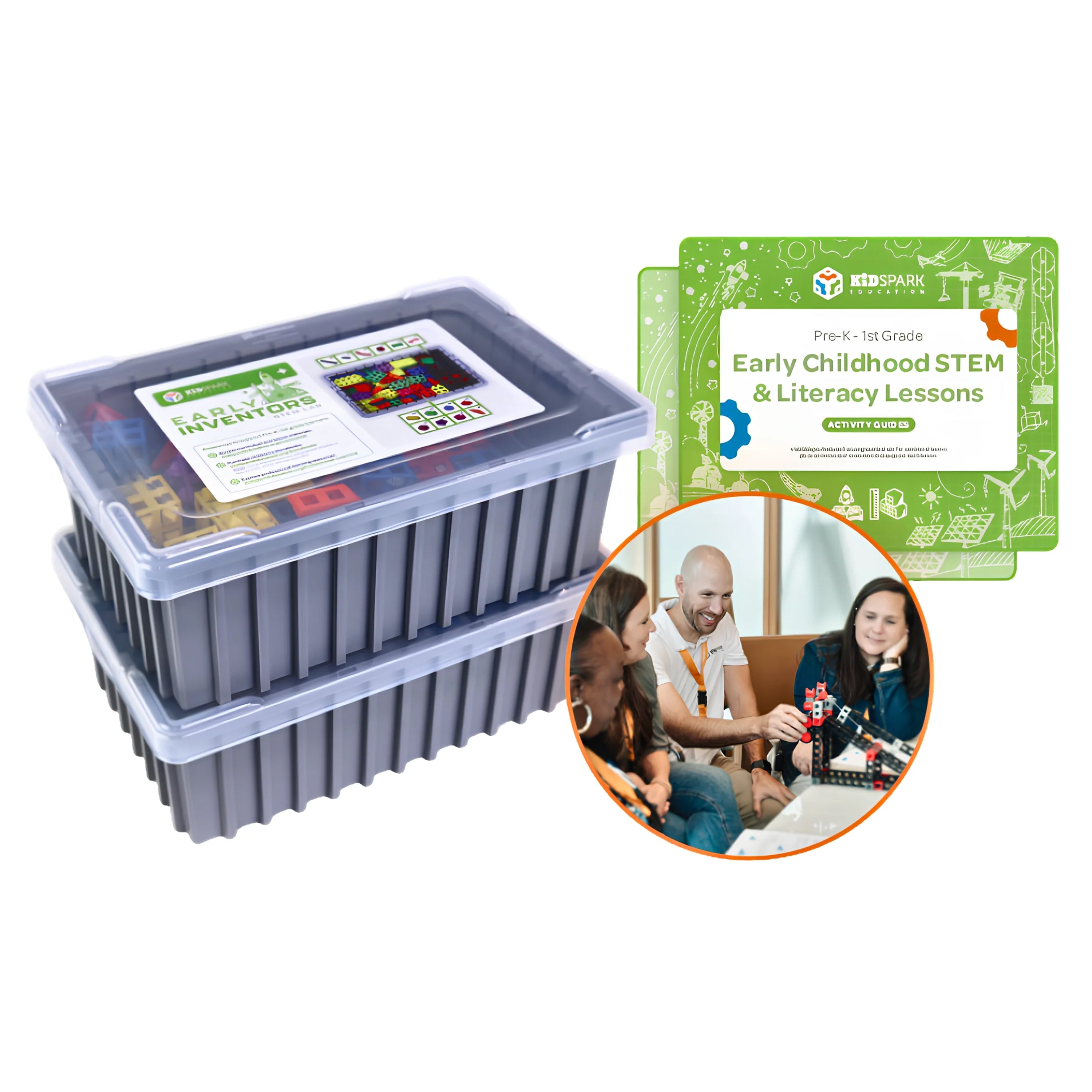 4-Student STEM & Literacy Program Package| PreK-1 | Kid Spark Education