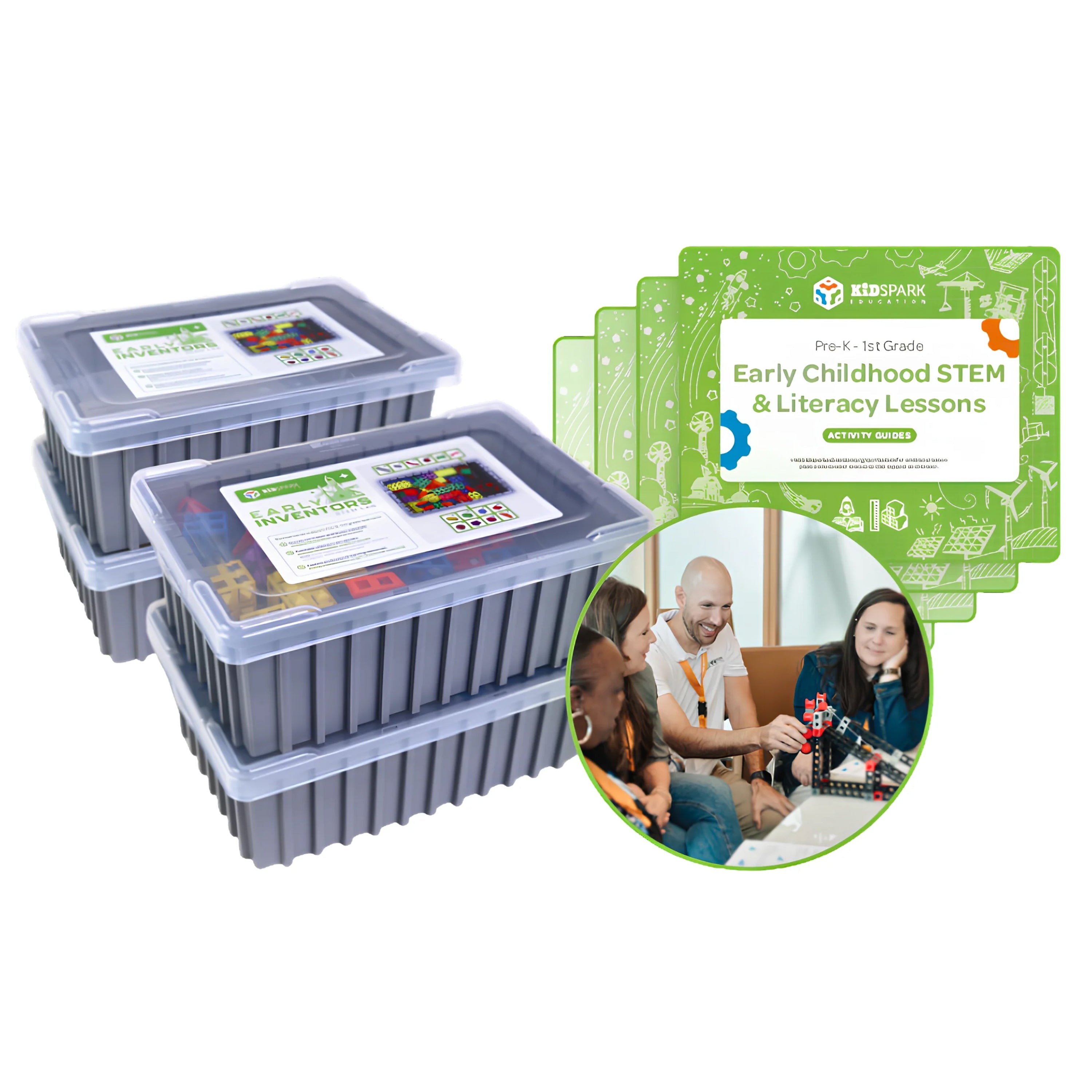 8-Student STEM & Literacy Program Package | PreK-1 | Kid Spark Education