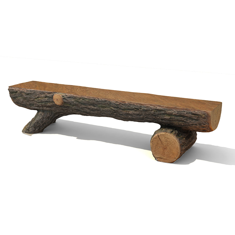 6' Timber Bench | Natural, Durable Outdoor Seating