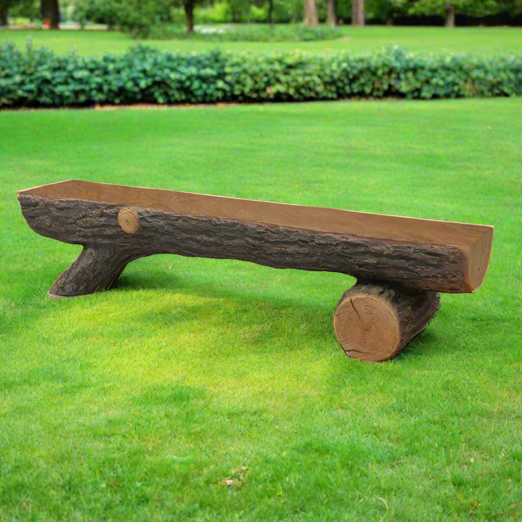 6' Timber Bench | Natural, Durable Outdoor Seating