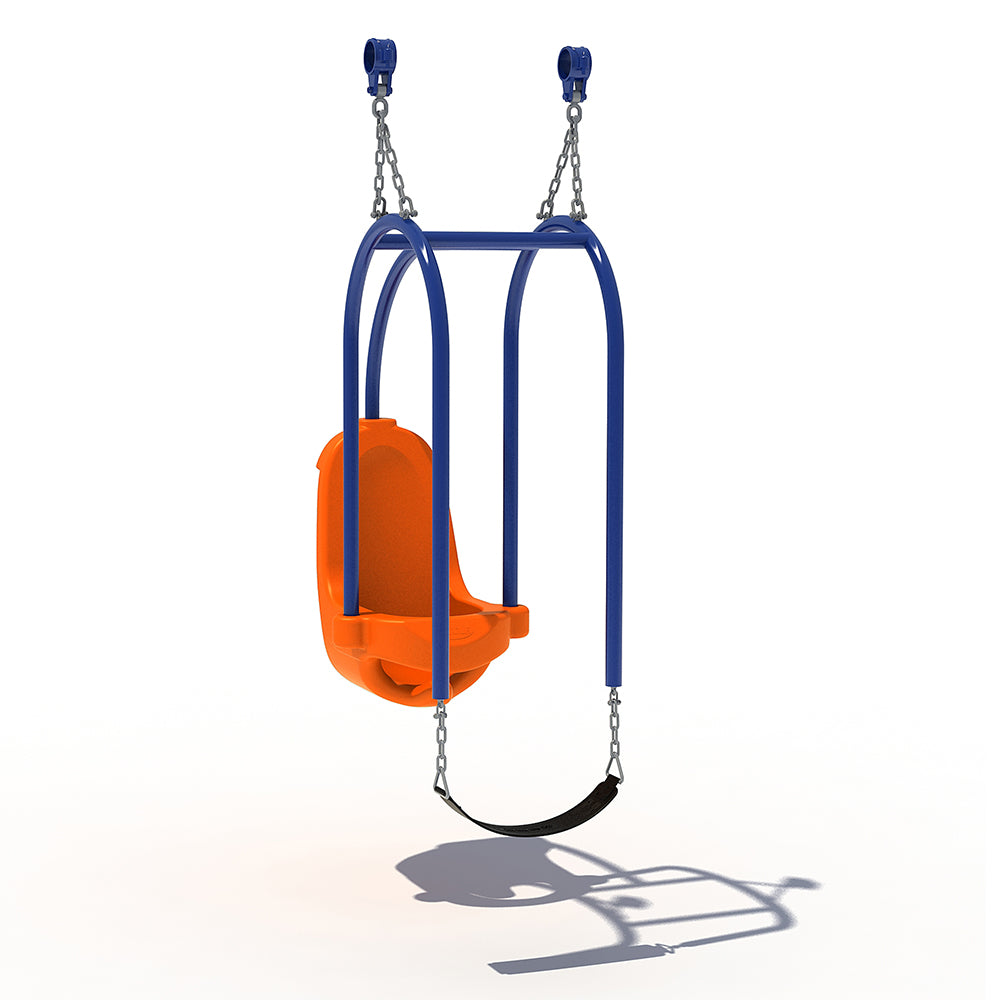 Kanga Dual Swing Seat | Toddler & Caregiver Swing Set with Chain