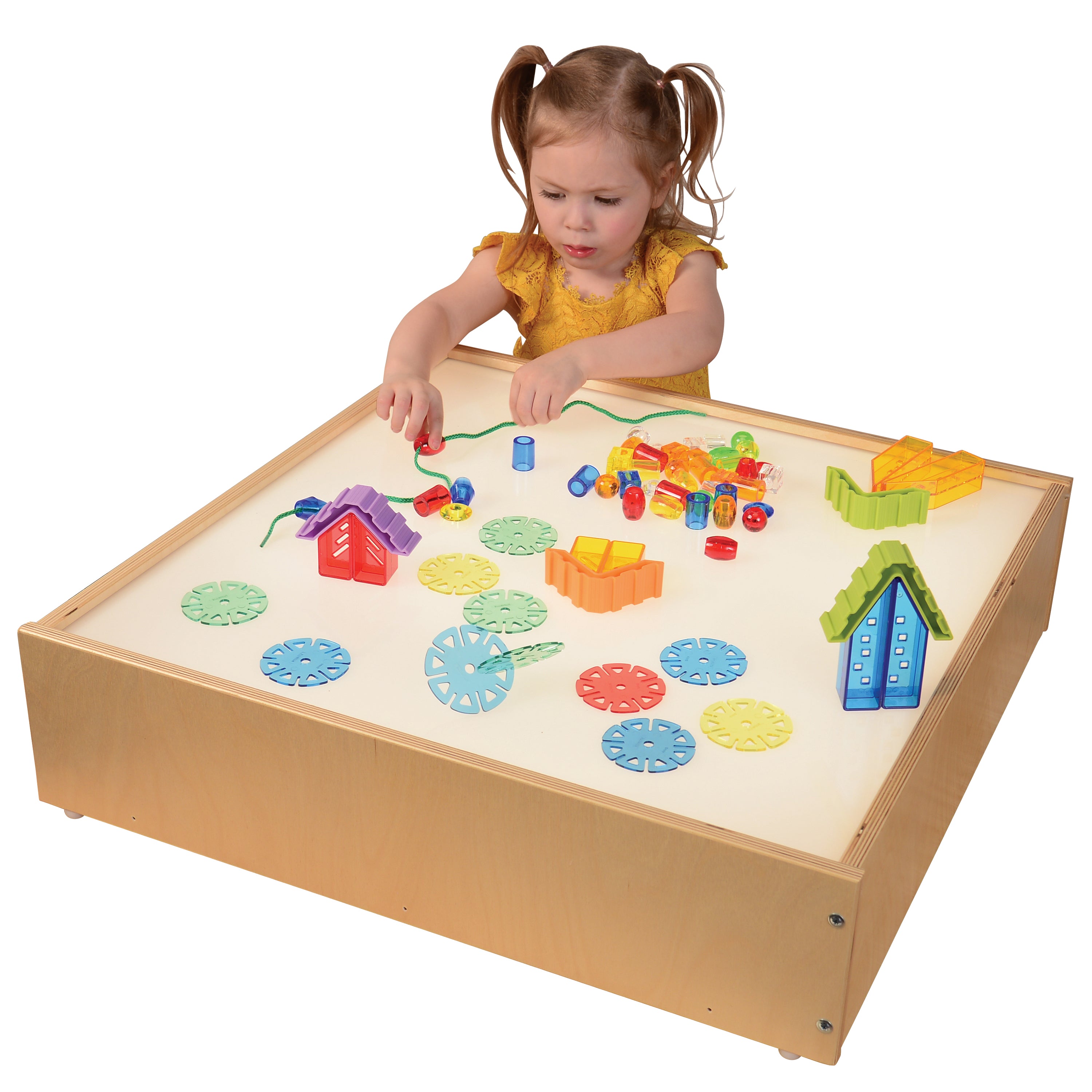 Wooden Tabletop LED Light Box