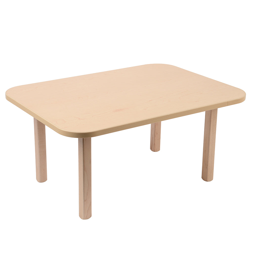 Classic Hardwood Toddler Table | Durable, Scratch-Resistant Activity Table