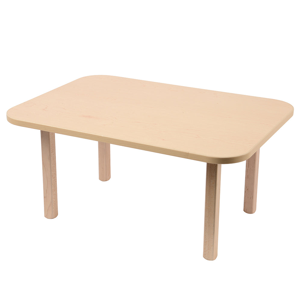 Classic Hardwood Toddler Table | Durable, Scratch-Resistant Activity Table