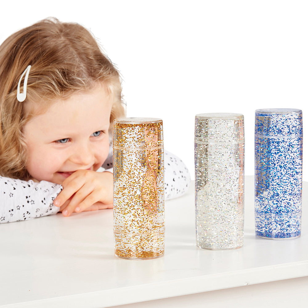 The Calming Effect of Glittering Sensory Storm Tubes