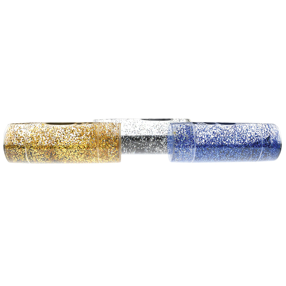 Tri-Color Glittering Sensory Storm Tubes