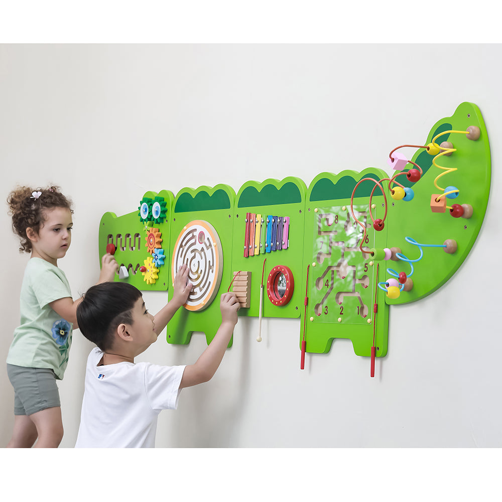 Interactive Wall Panels At Children's Own Height