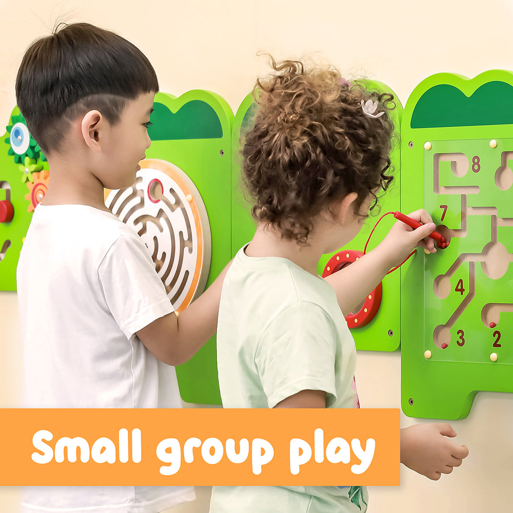 Crocodile Activity Wall Panel Encourages Small Group Play