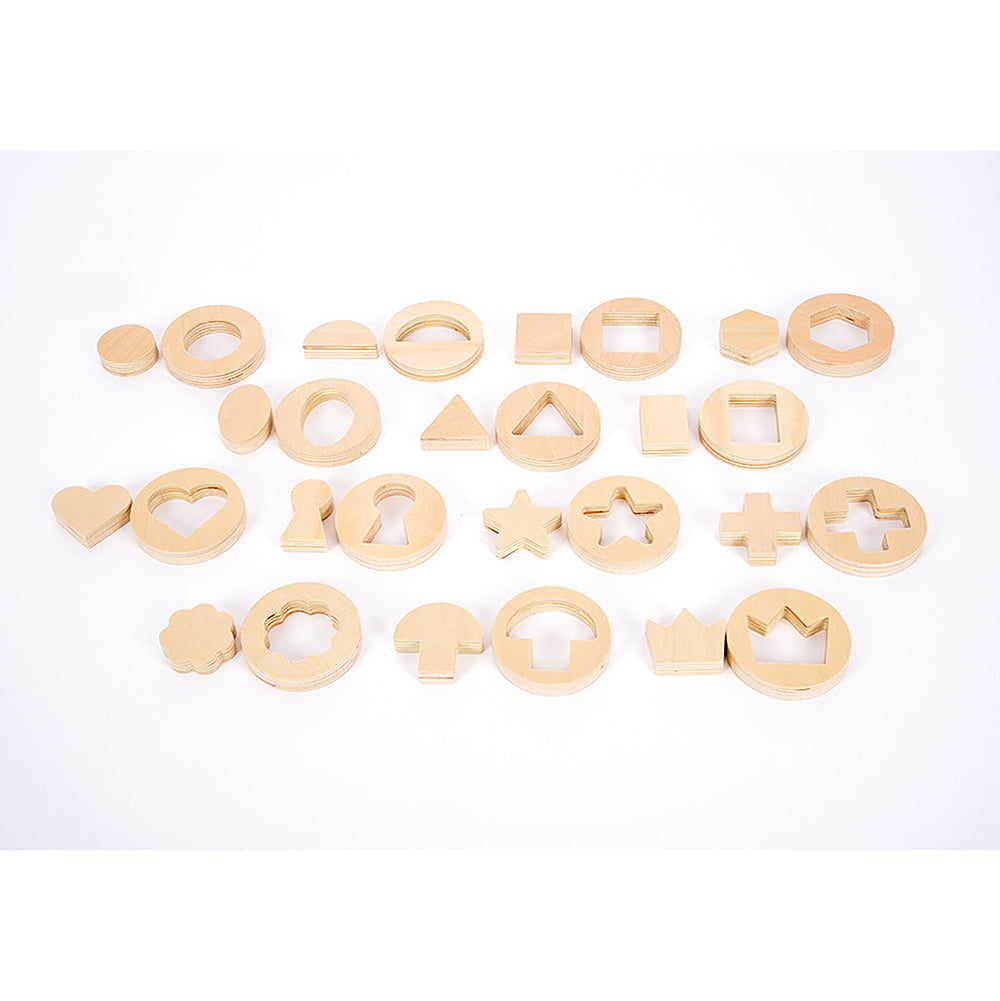 Inside Outside Wooden Shapes: Interactive Learning for Ages 12 Months and Up LAD-520
