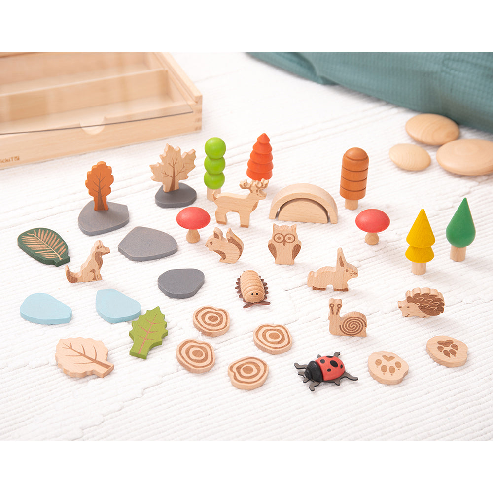 Woodland Trail Discovery Set with Included Storage Box