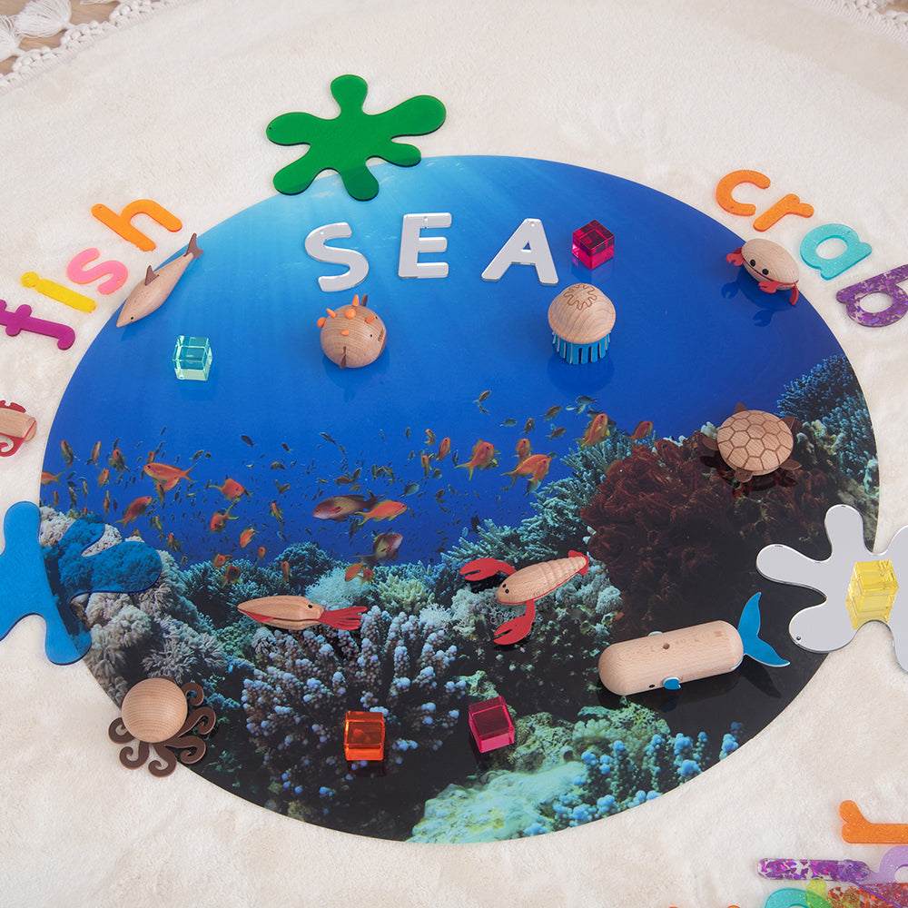 Ocean-Themed Play Mat