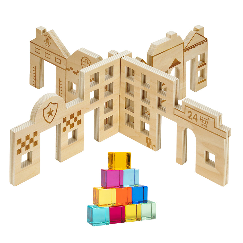 Town Divider Gem Cube Set