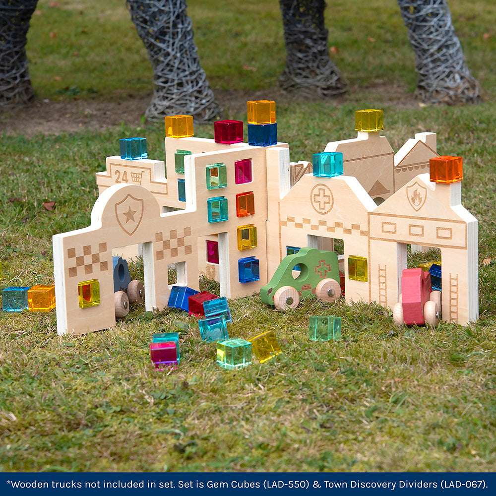 Town Divider Gem Cube Set