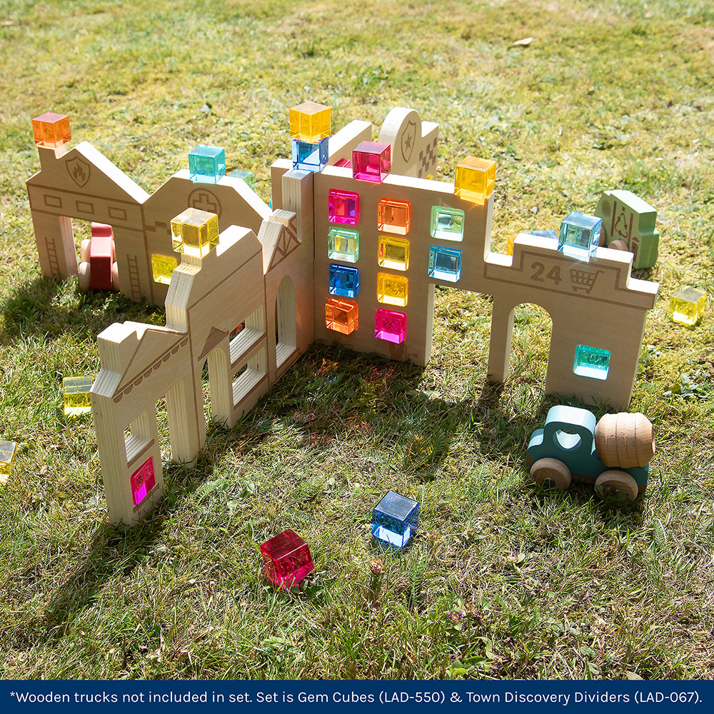 Town Divider Gem Cube Set
