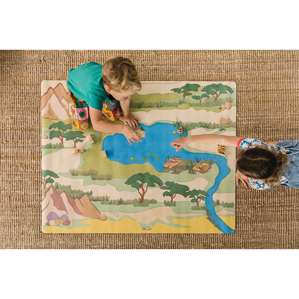 Exploring Pretend Play with Adventure Play Mat