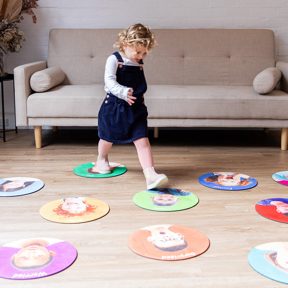 Non-Slip Emotions Mats for Classroom Engagement