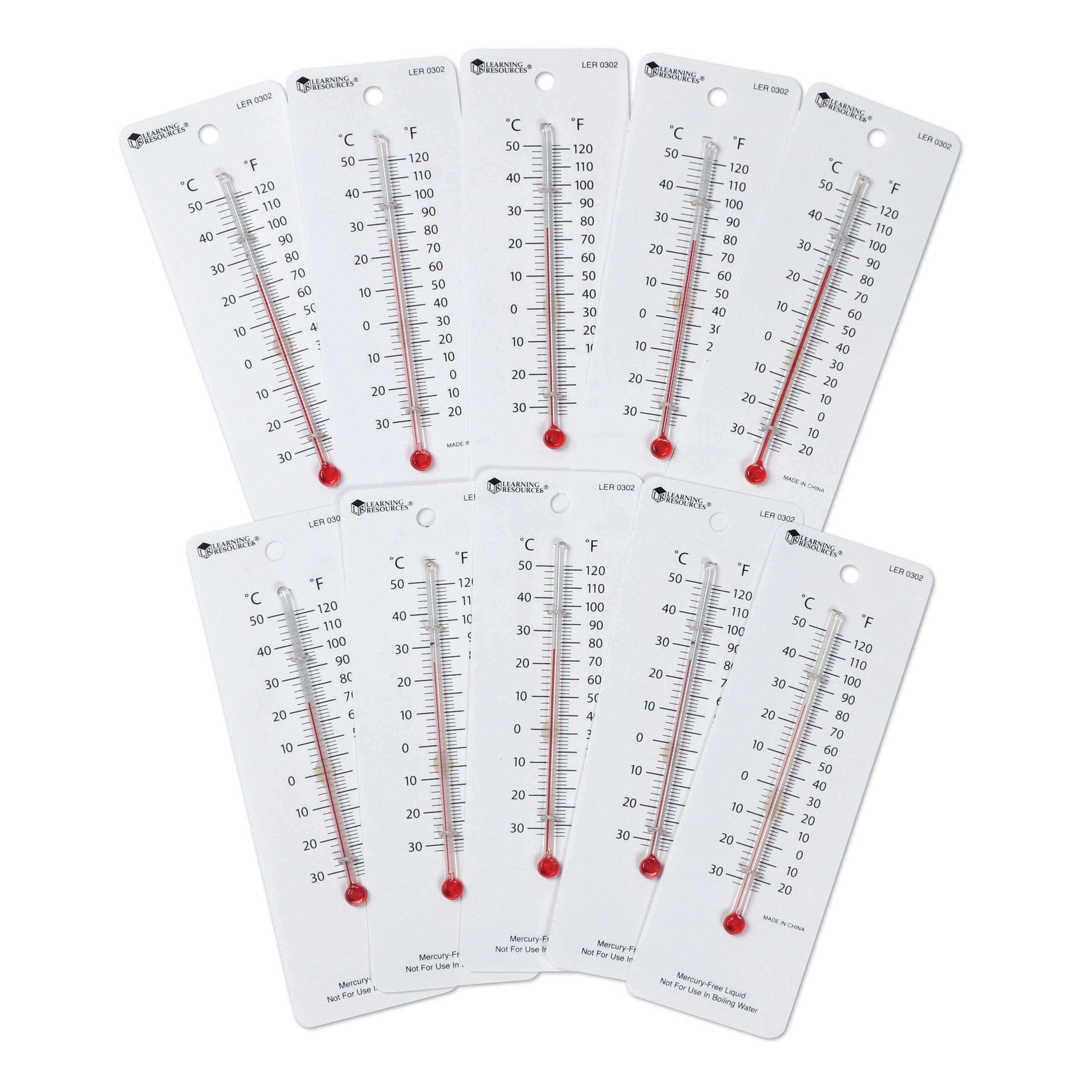 Student Thermometers - Set of 10