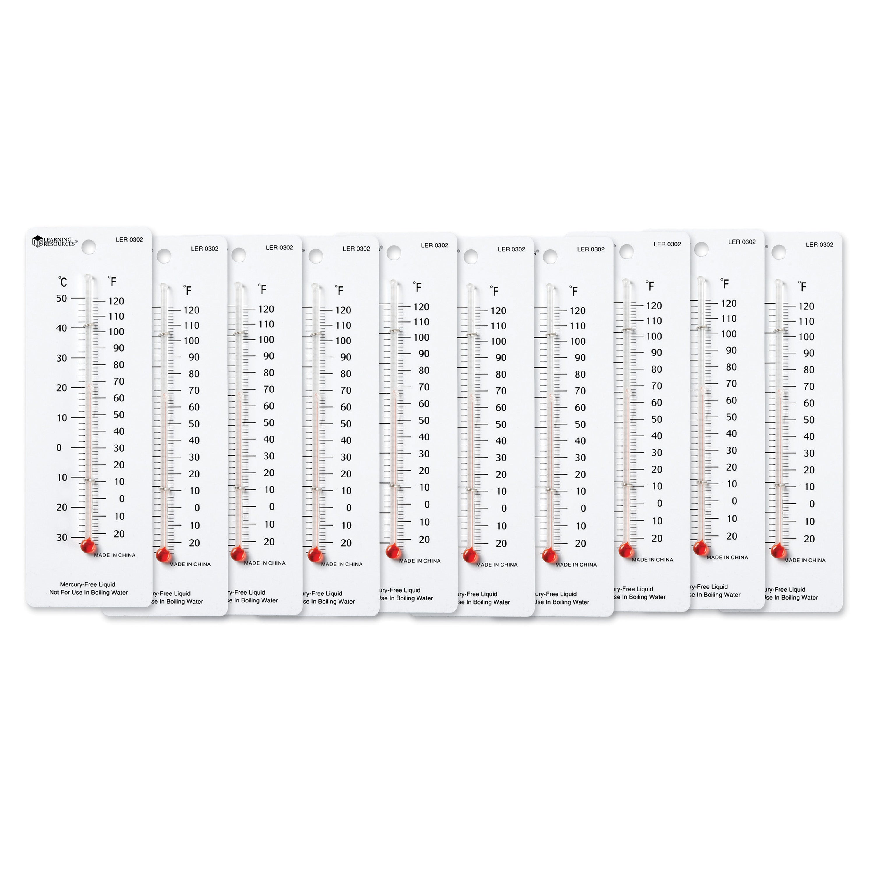 Student Thermometers - Set of 10