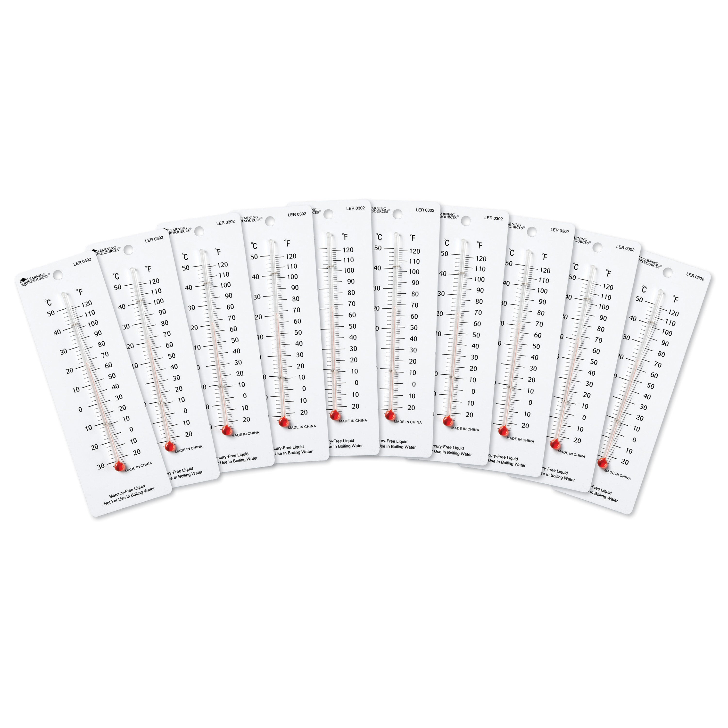 Student Thermometers - Set of 10
