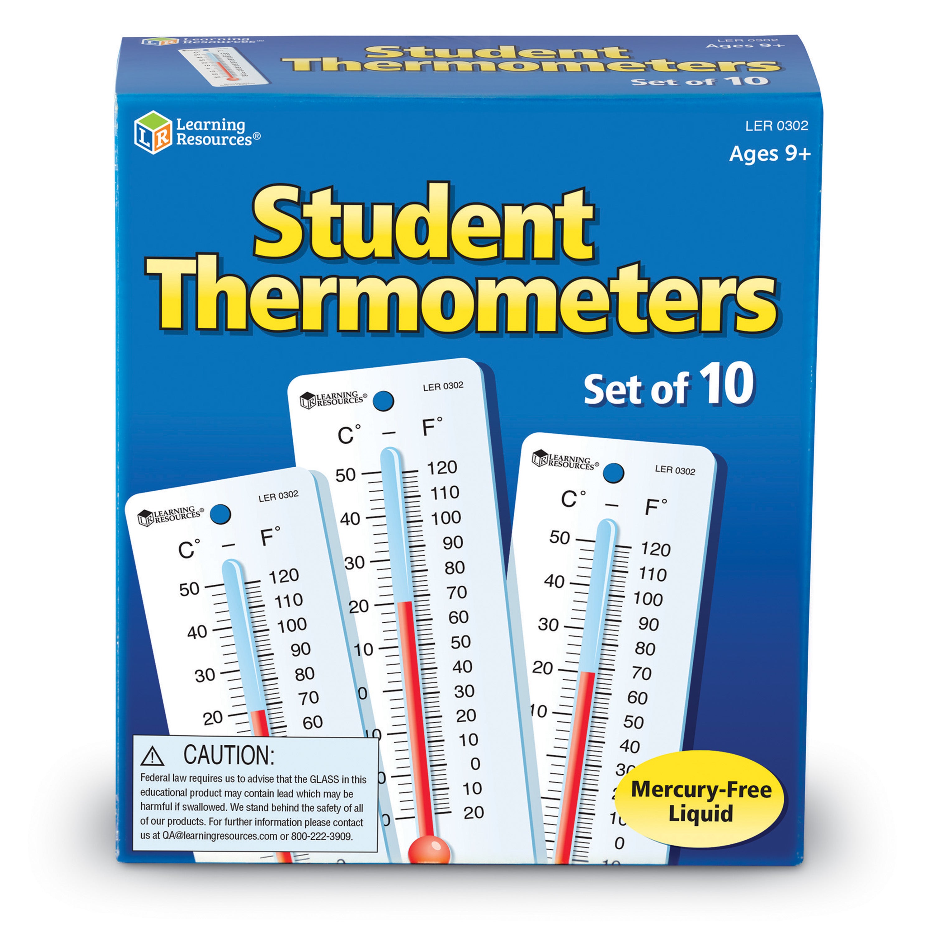 Student Thermometers - Set of 10