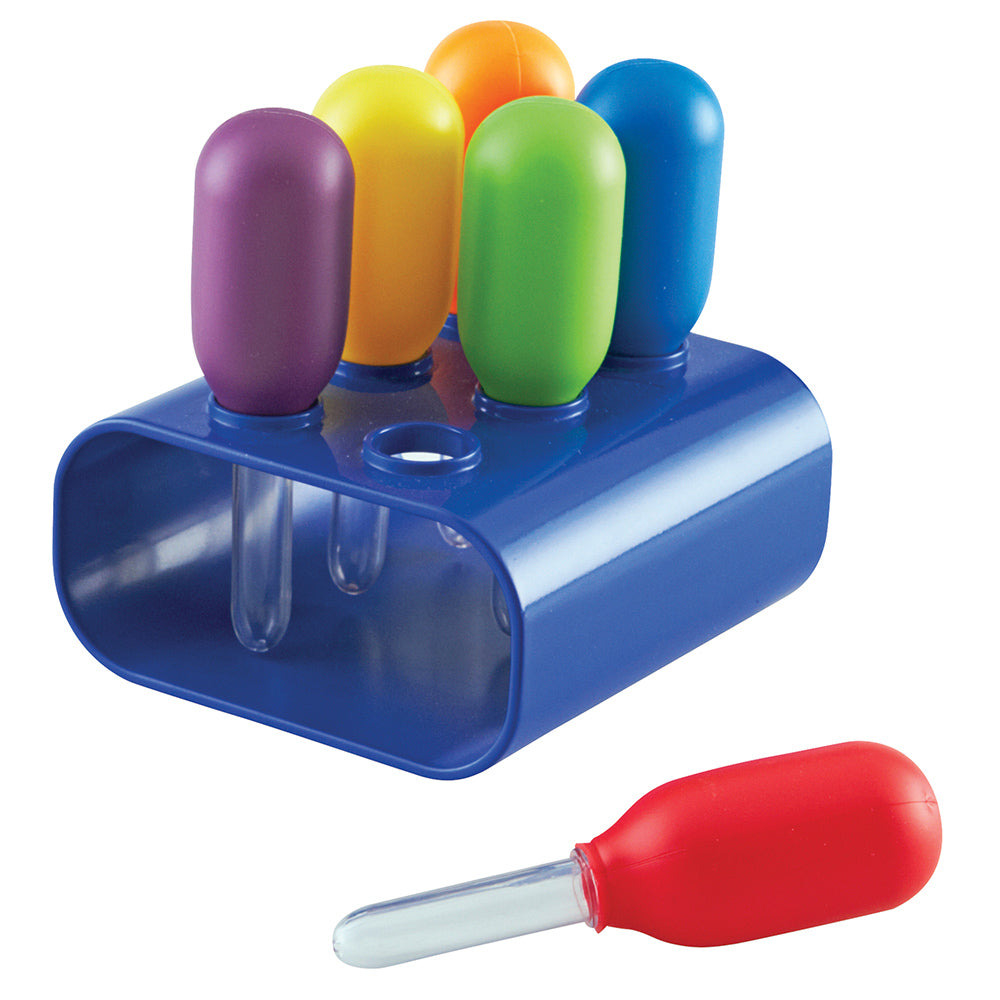 Primary Science Jumbo Eyedroppers with Stand
