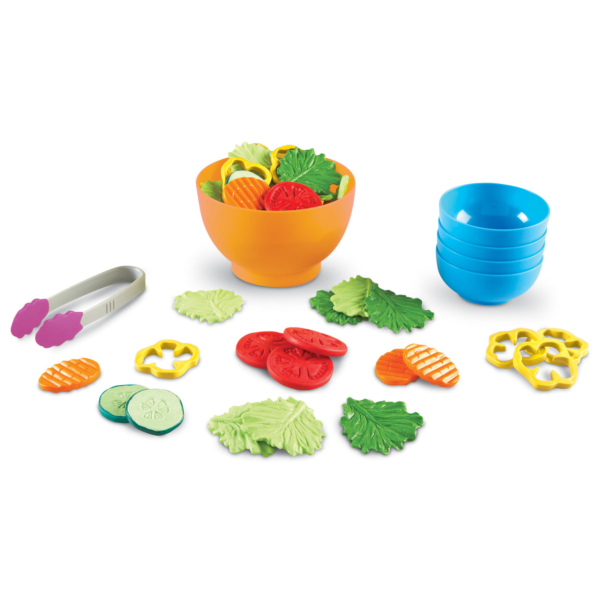 New Sprouts® Garden Fresh Salad Set – Realistic Pretend Play Food for Kids