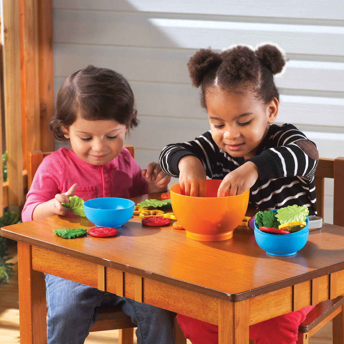 New Sprouts® Garden Fresh Salad Set – Realistic Pretend Play Food for Kids