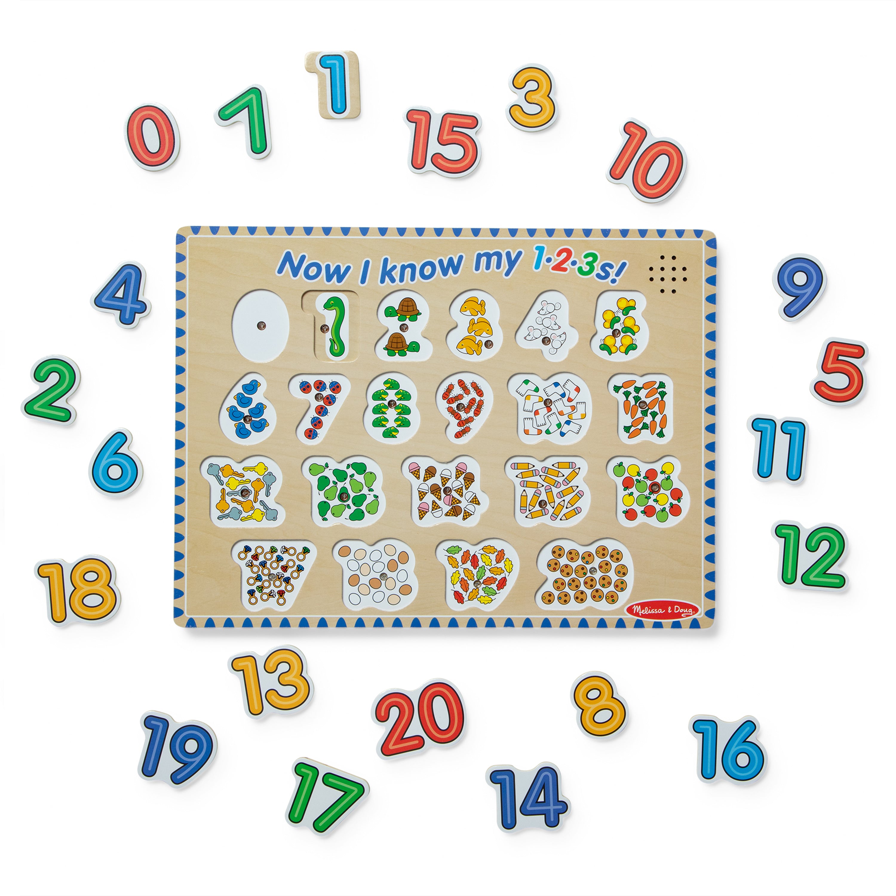 Number Sound Puzzle - 21 PC