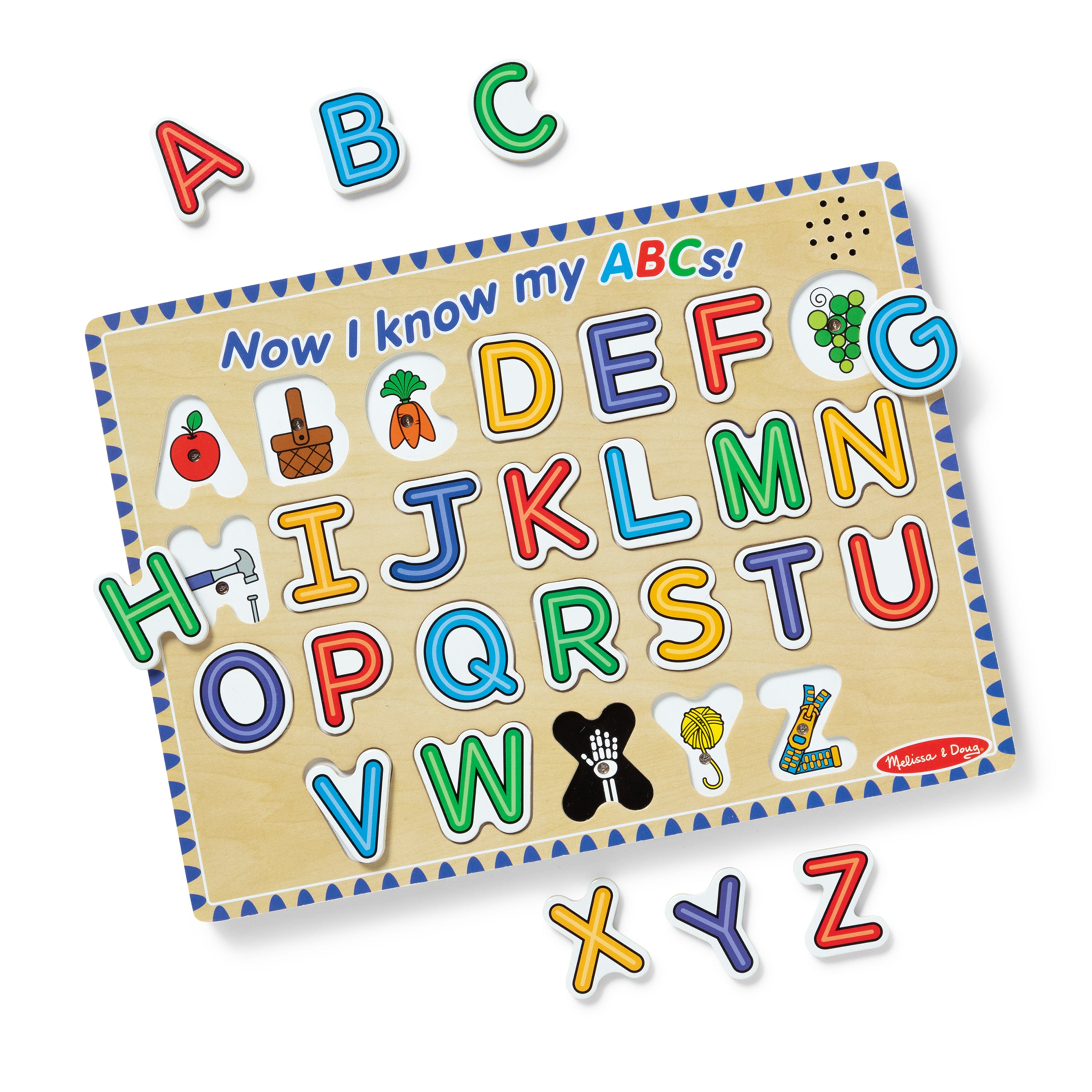 Melissa & Doug® Alphabet Sound Puzzle - 26 PC