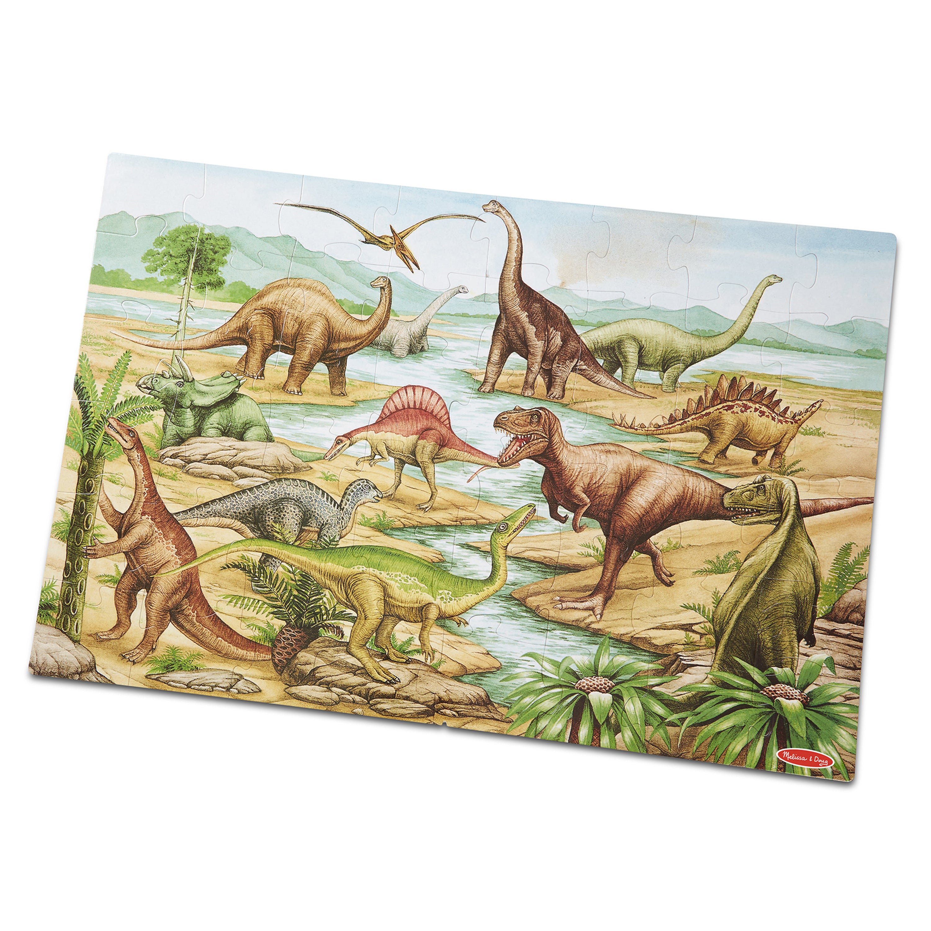 Melissa & Doug® Dinosaurs Floor Puzzle - 48 PC