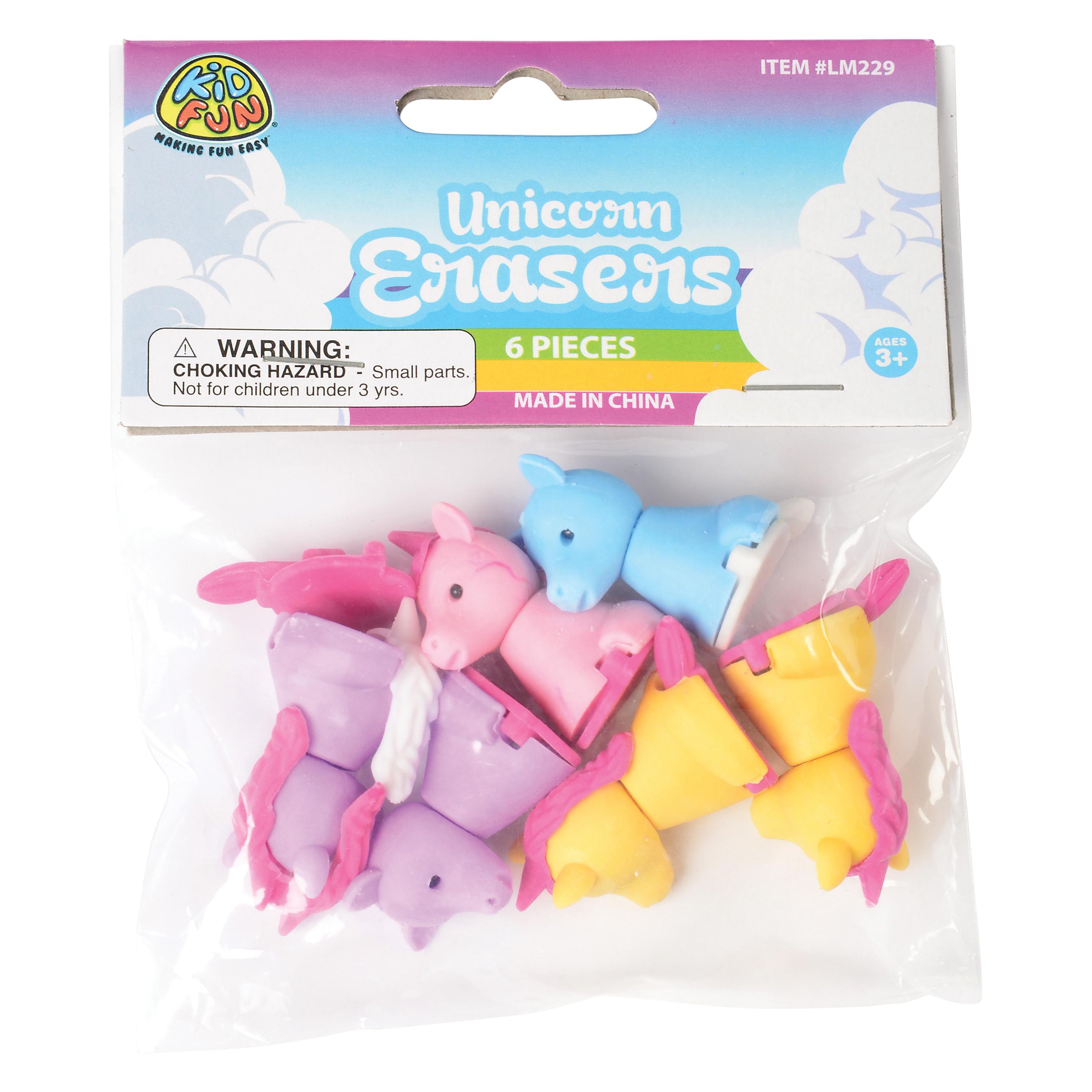 Classroom Writing Incentive Erasers – Set of 6