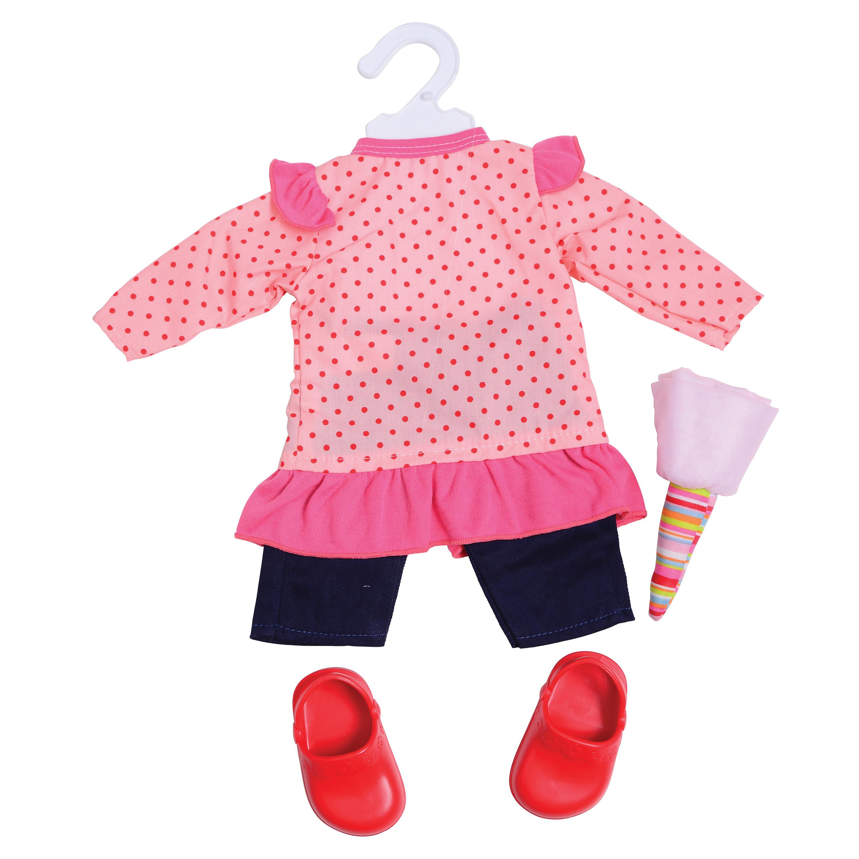 14"-18" Doll Clothes Playtime Bundle