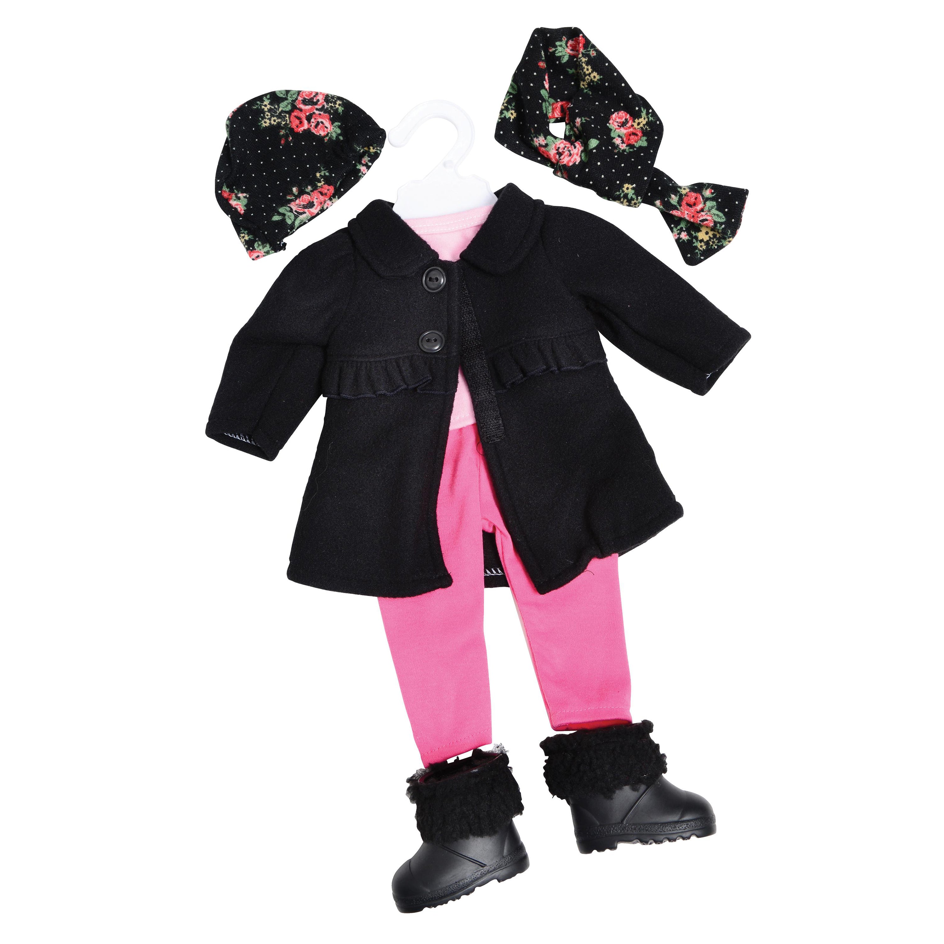 Cozy Coat Ensemble Clothing Set