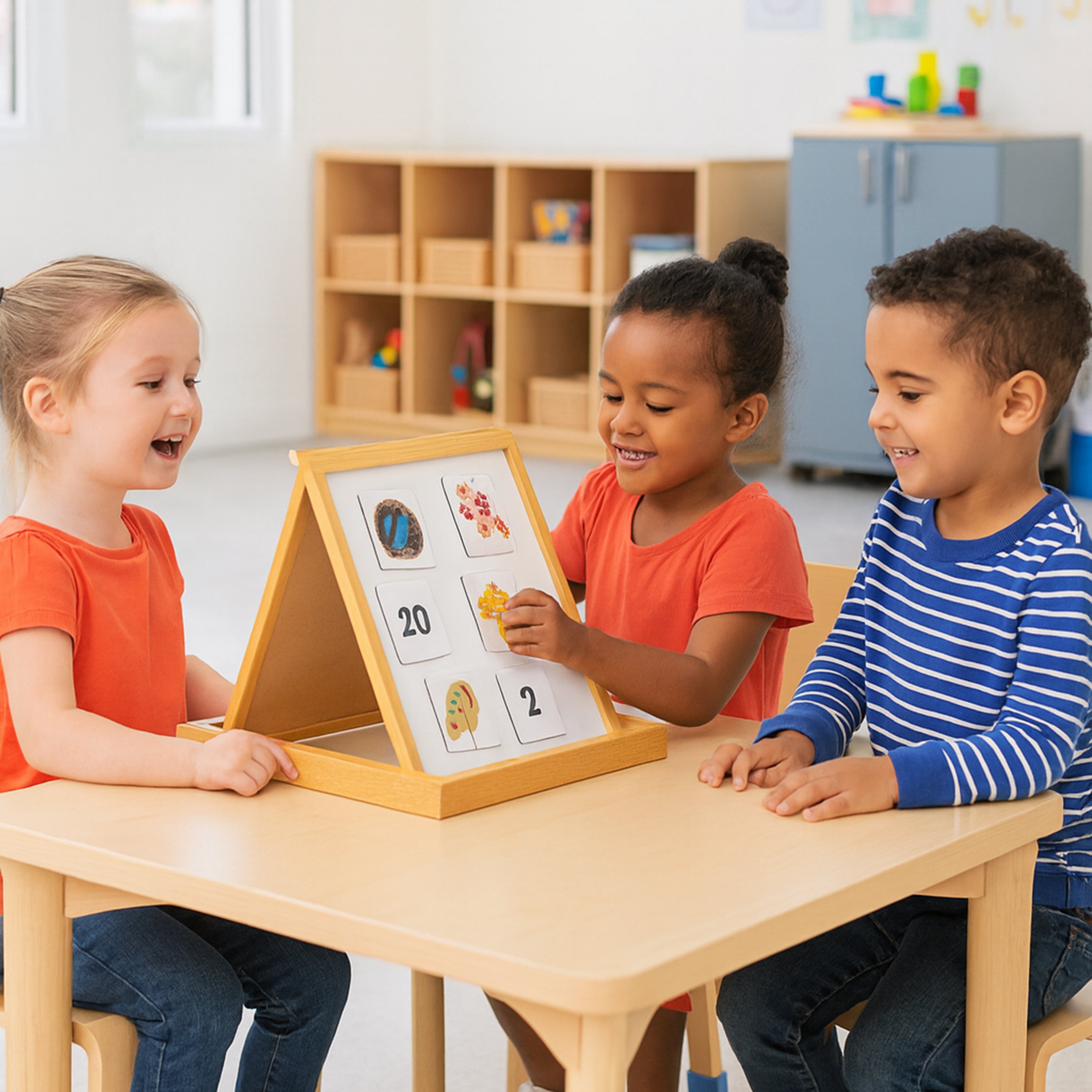 Double-Sided Tabletop Easel