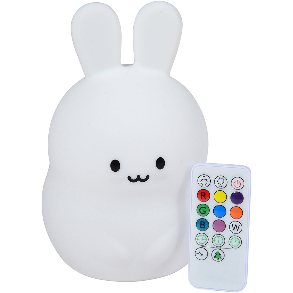 LumiPet Bunny | Soft, Color-Changing Light with Remote