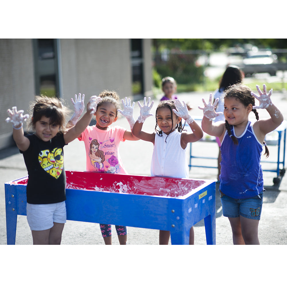 Sensory Experience with Sand & Water Table