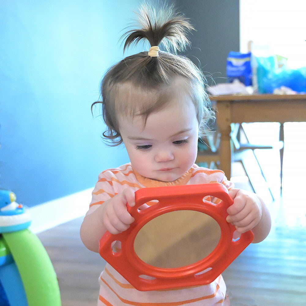 Double Sided Unbreakable Acrylic Baby Mirror Perfect for Early Education