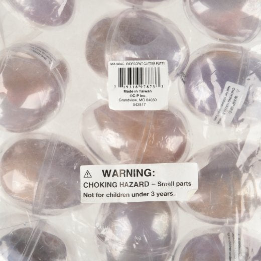 Iridescent Sensory Putty Eggs - Set of 12