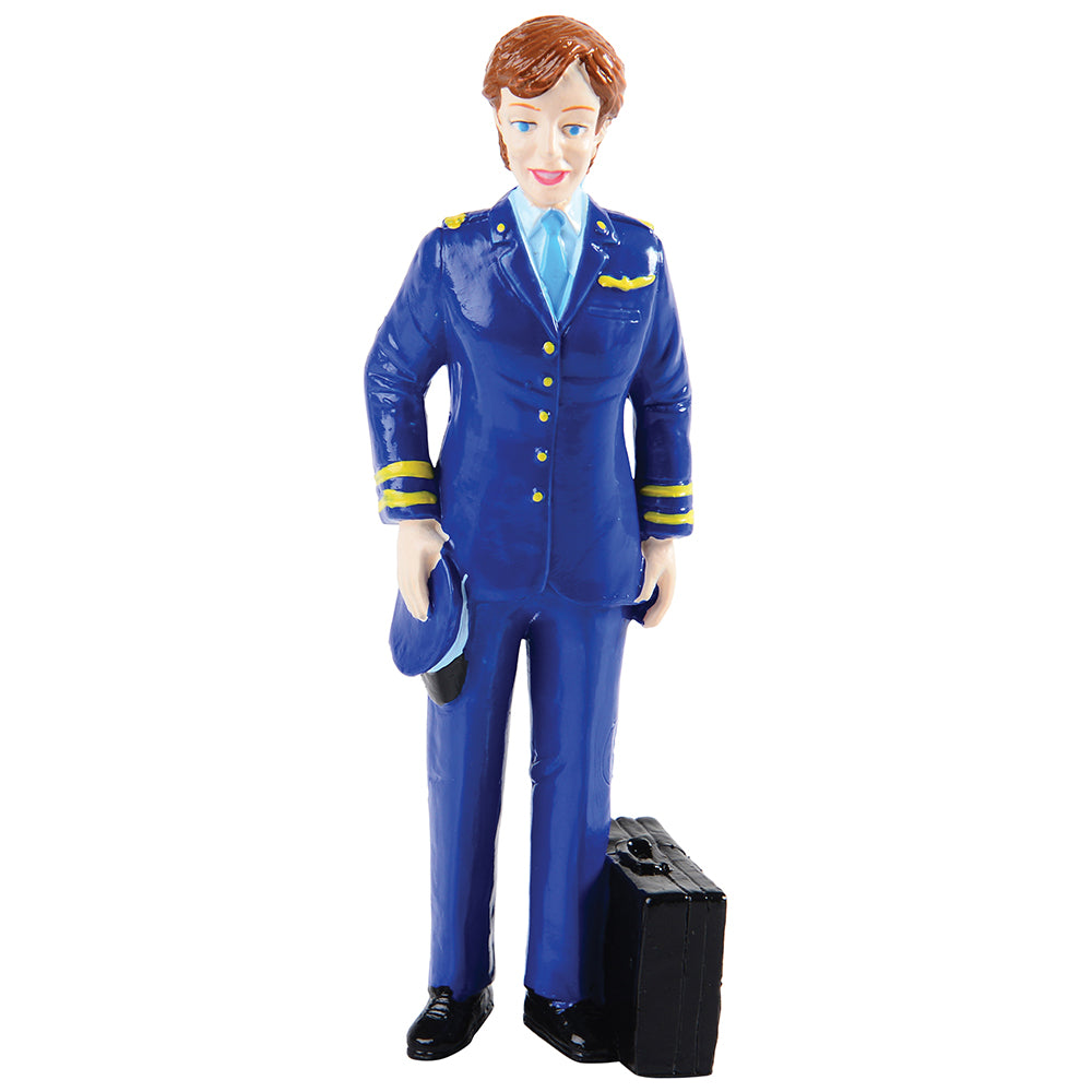 Vinyl Pilot Toy Figure