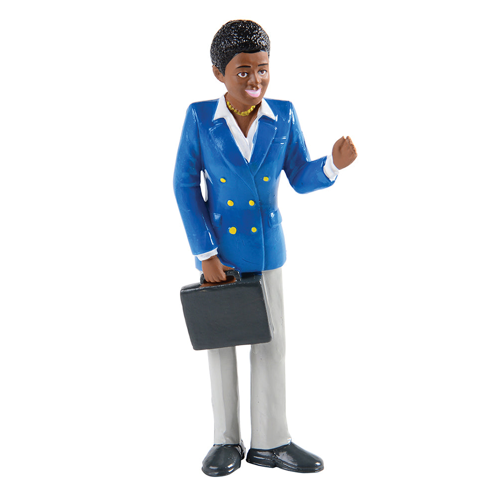 Vinyl Business Woman Toy Figure