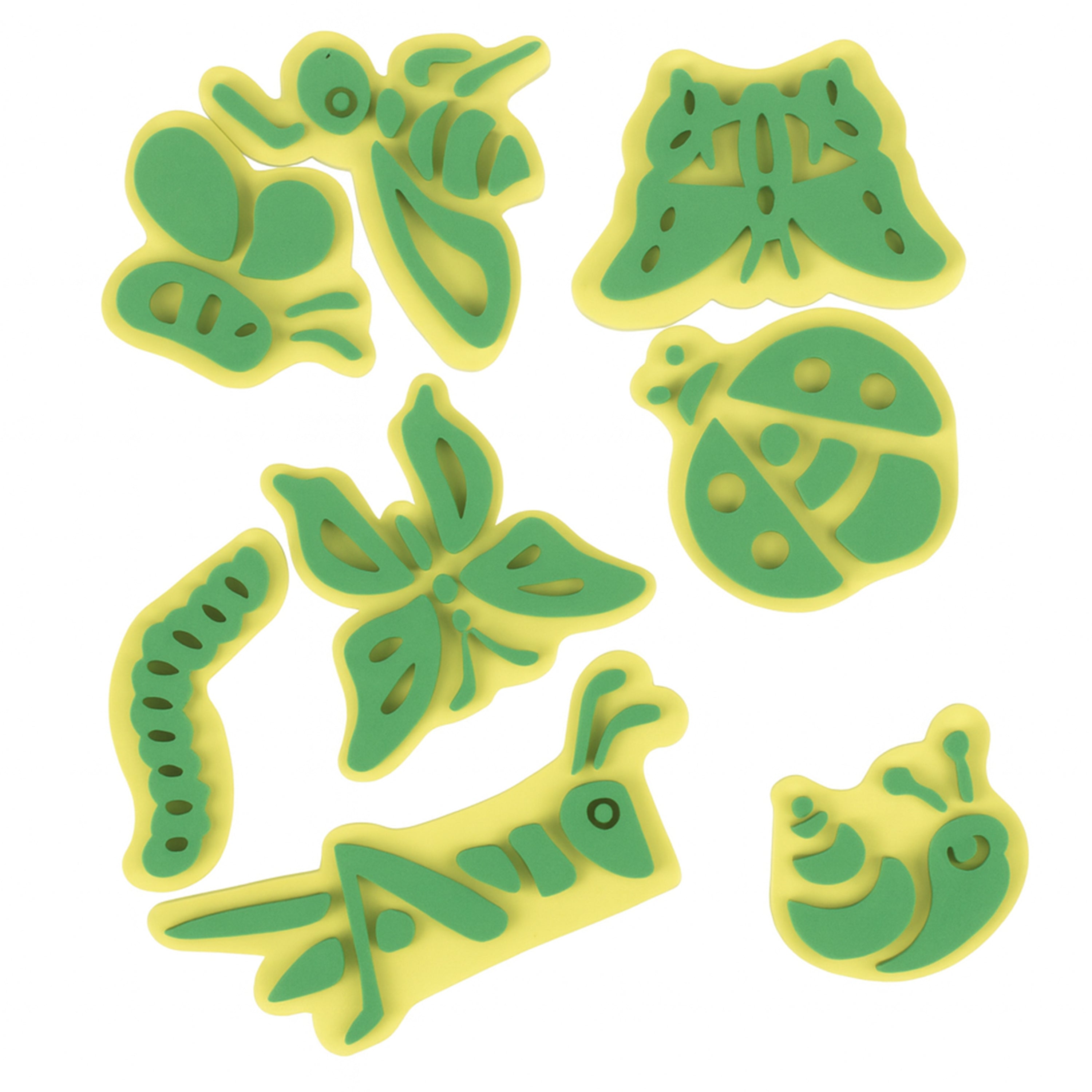 Jumbo Bug Stampers 8-Piece Set | Chunky Insect-Themed Stamps