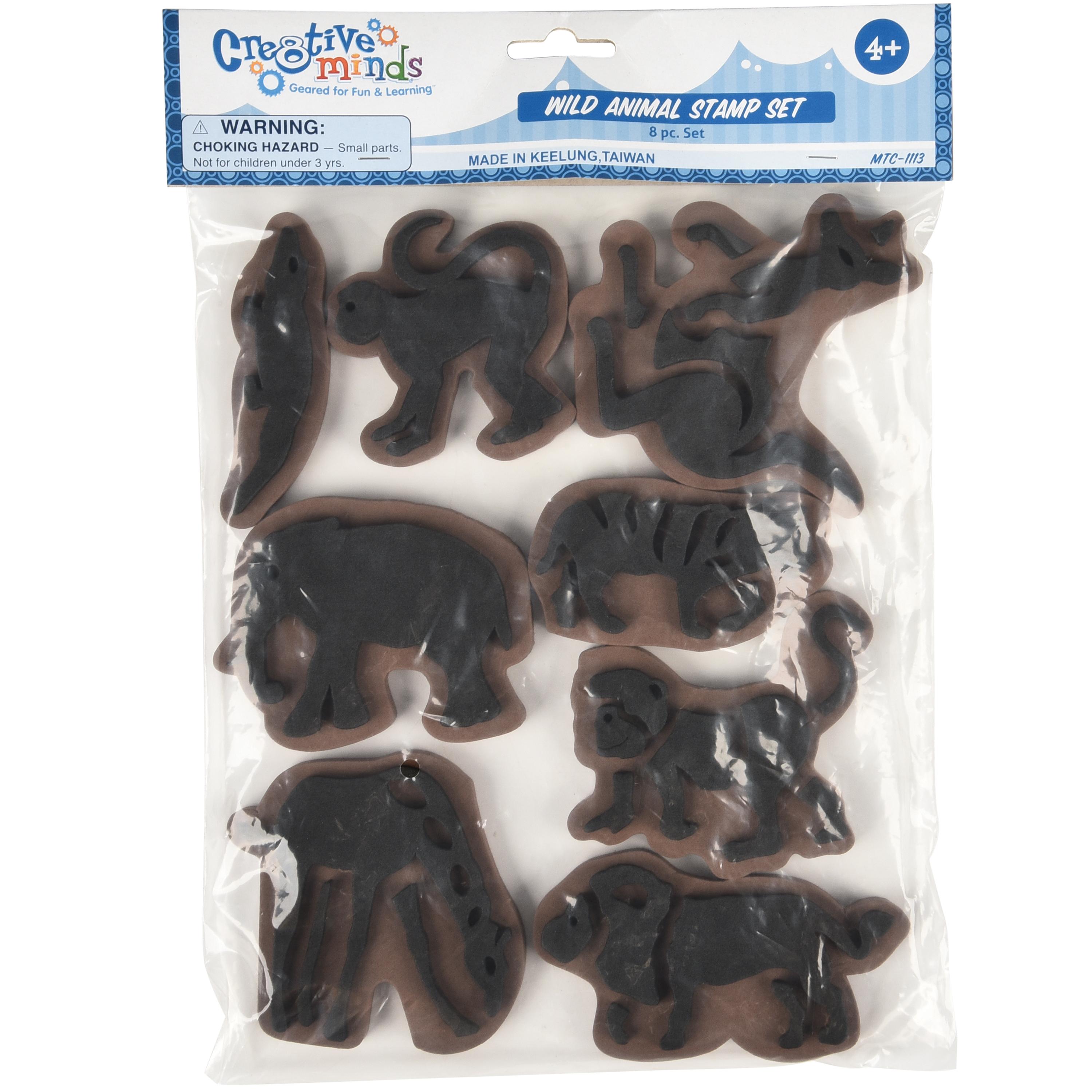 Jumbo Ink Wild Animal Stampers
