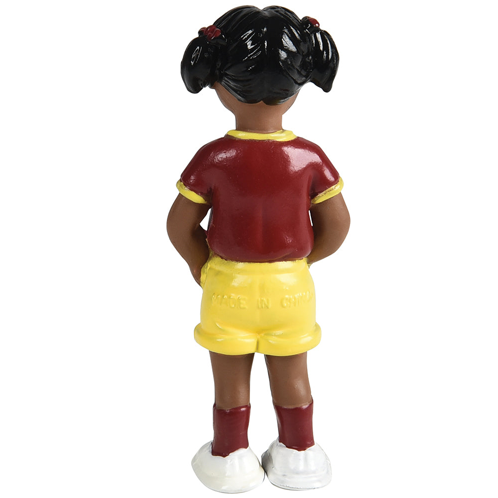 Back View of African American Toddler Figure