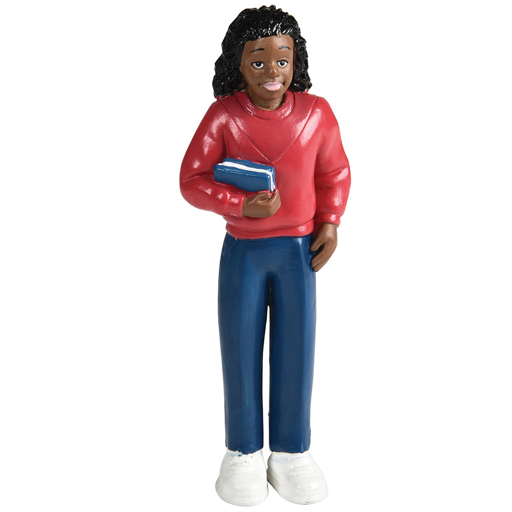 Front View of African American Sister Figure