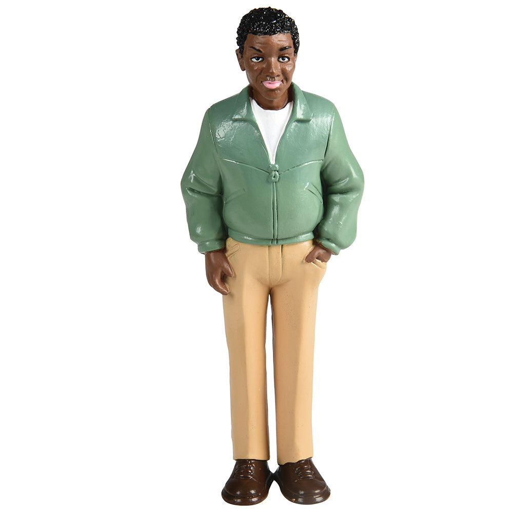 Front View of African American Dad Figure