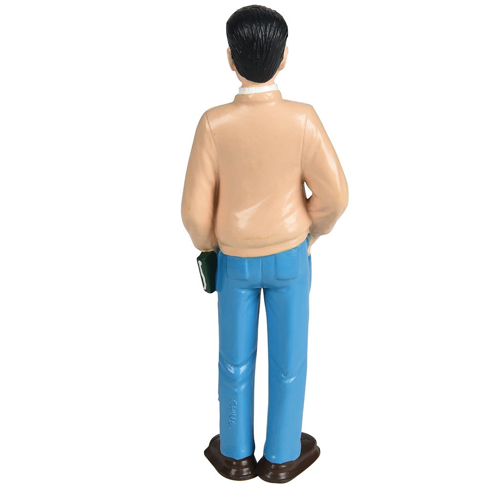 Back View of Hispanic Son Figure