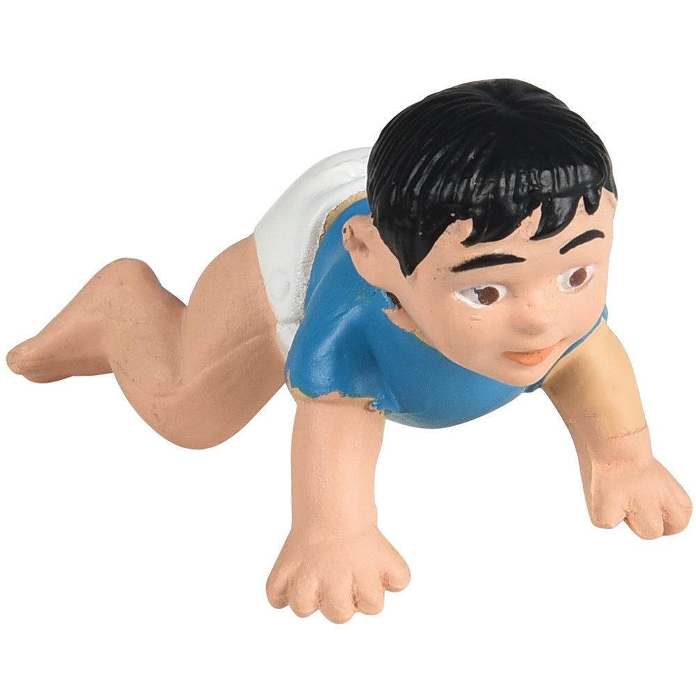 Front View of Hispanic Baby Figure